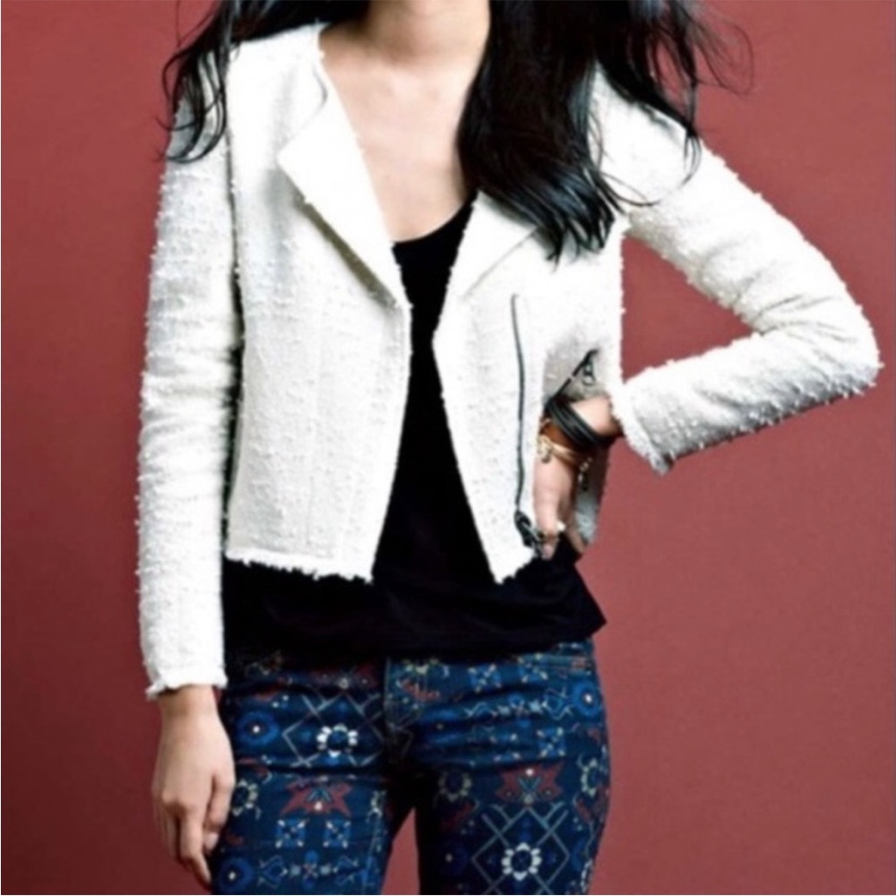 Truth And Pride Moto Boucle Jacket